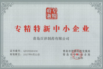 2024 Qingdao City specializes in specialization and innovation